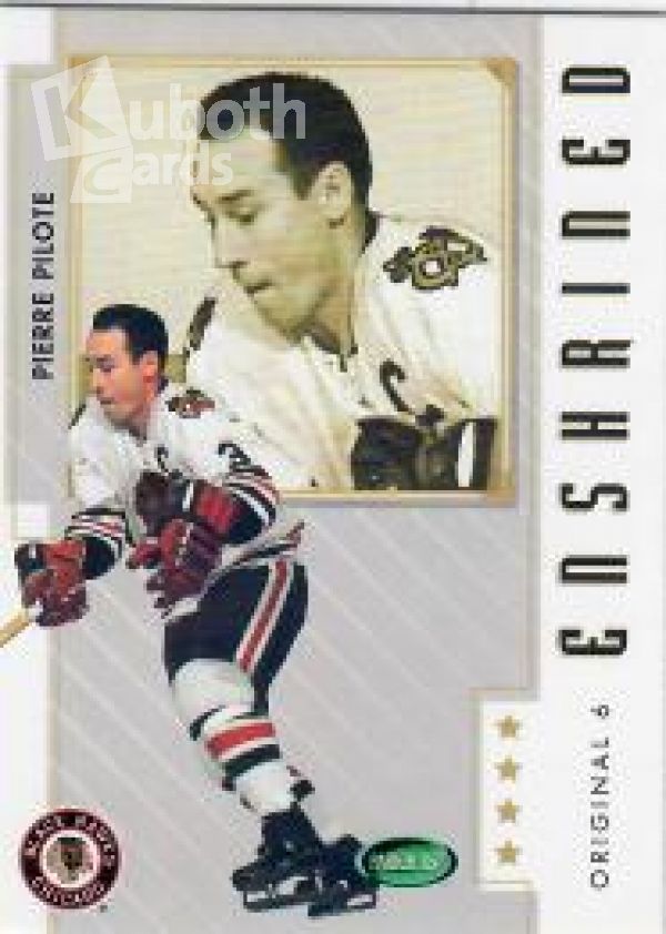 NHL 2003-04 Parkhurst Original Six Chicago - No 82 - Pierre Pilote