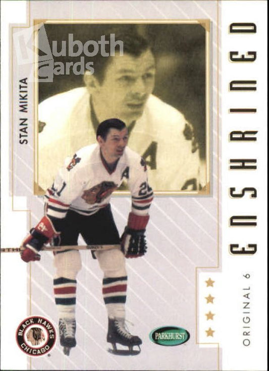 NHL 2003-04 Parkhurst Original Six Chicago - No 83 - Stan Mikita