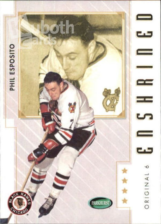 NHL 2003-04 Parkhurst Original Six Chicago - No 87 - Phil Esposito