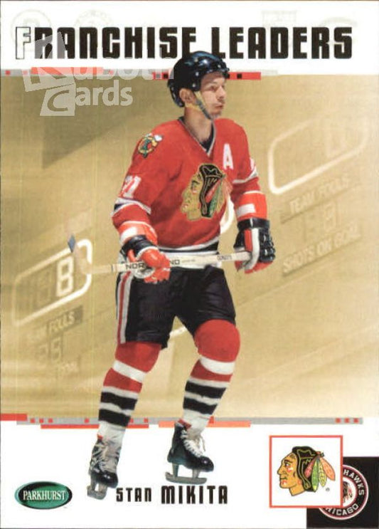 NHL 2003-04 Parkhurst Original Six Chicago - No 93 - Stan Mikita