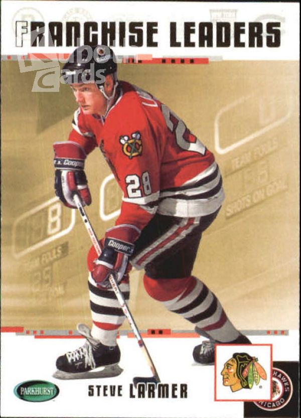 NHL 2003-04 Parkhurst Original Six Chicago - No 100 - Steve Larmer