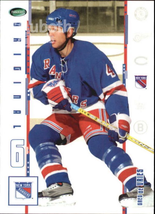 NHL 2003-04 Parkhurst Original Six New York - No 14 - Greg de Vries