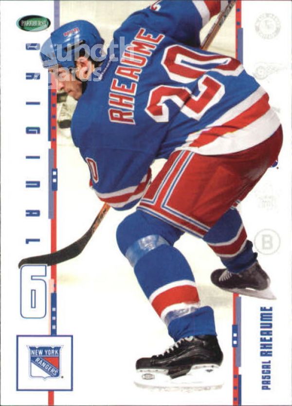 NHL 2003-04 Parkhurst Original Six New York - No 19 - Pascal Rheuame