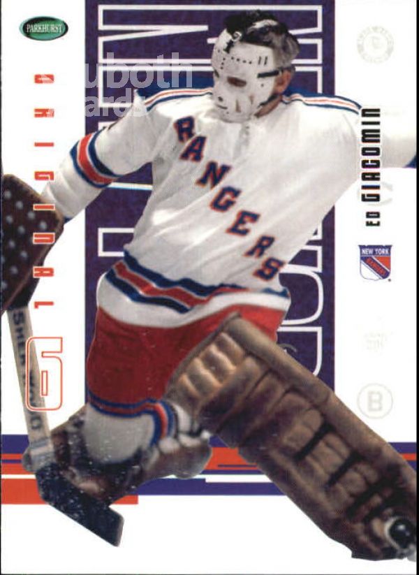 NHL 2003-04 Parkhurst Original Six New York - No 34 - Ed Giacomin