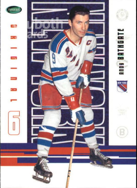 NHL 2003-04 Parkhurst Original Six New York - No 40 - Andy Bathgate