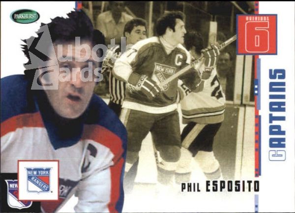 NHL 2003-04 Parkhurst Original Six New York - No 74 - Phil Esposito