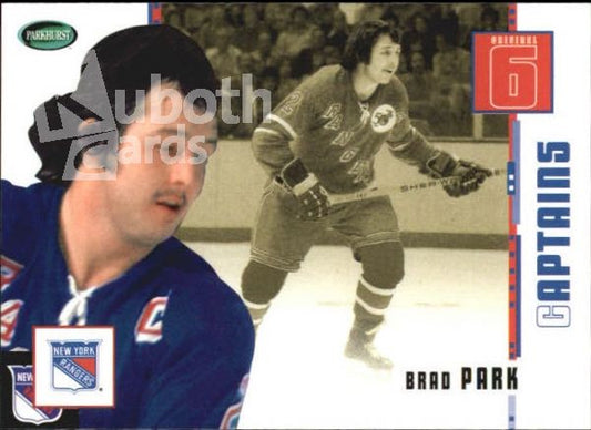 NHL 2003-04 Parkhurst Original Six New York - No 80 - Brad Park