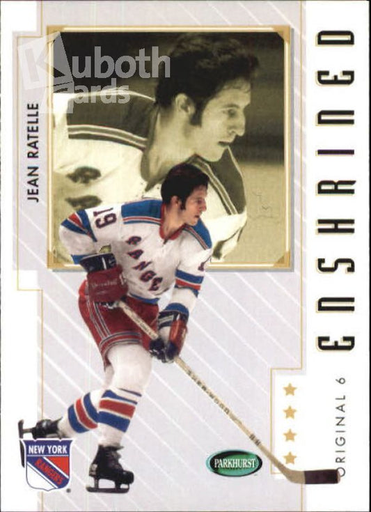 NHL 2003-04 Parkhurst Original Six New York - No 83 - Jean Ratelle