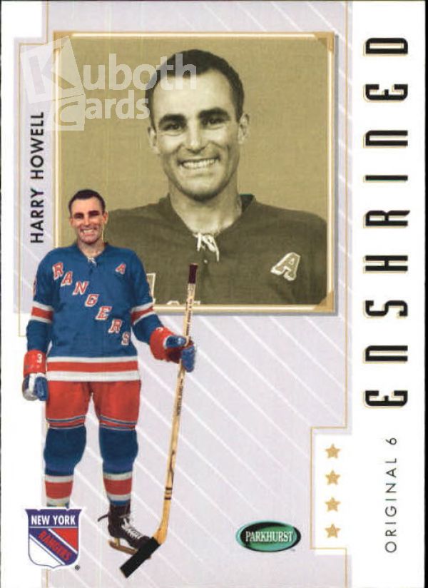 NHL 2003-04 Parkhurst Original Six New York - No 86 - Harry Howell