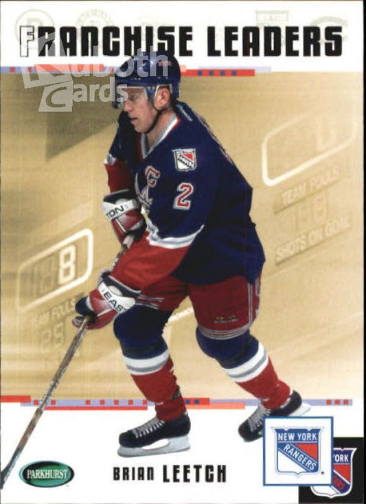 NHL 2003-04 Parkhurst Original Six New York - No 93 - Brian Leetch