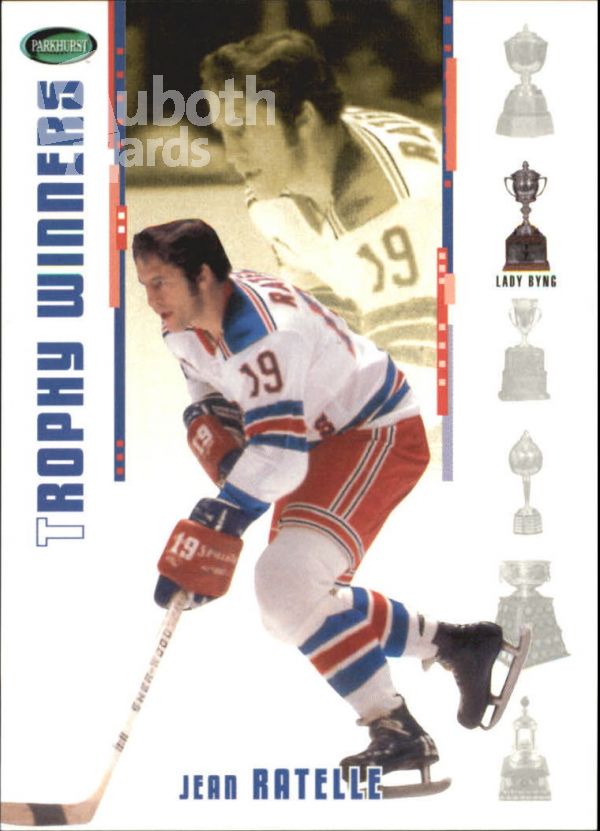 NHL 2003-04 Parkhurst Original Six New York - No NY-10 - Jean Ratelle