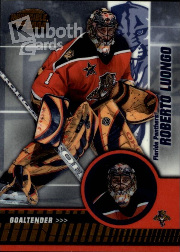 NHL 2003-04 Pacific Invincible Retail - No 43 - Roberto Luongo