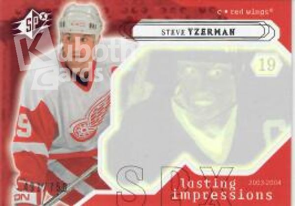 NHL 2003-04 SPx - No 120 - Steve Yzerman