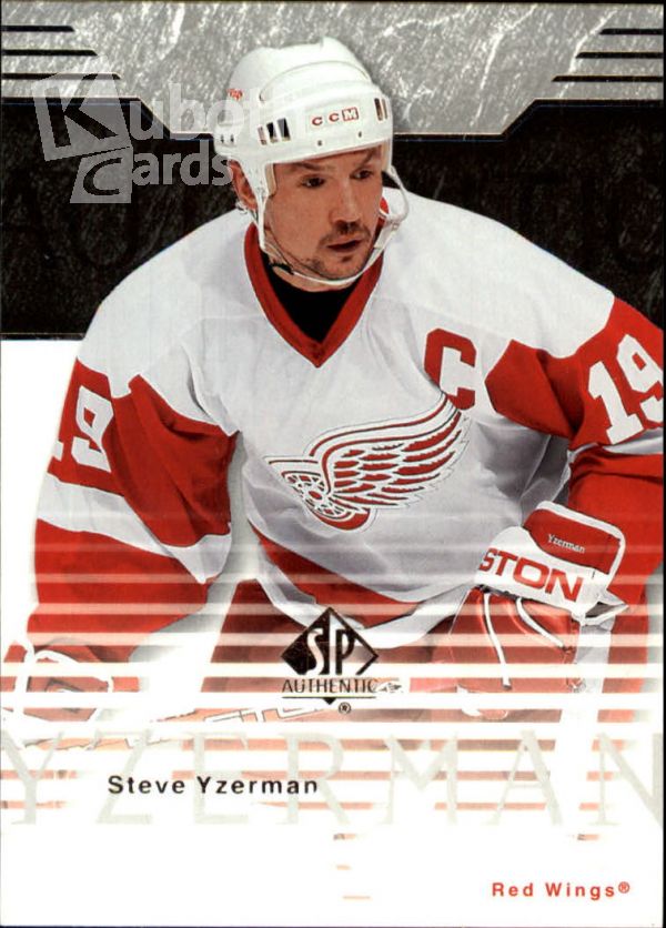 NHL 2003-04 SP Authentic - No 31 - Steve Yzerman