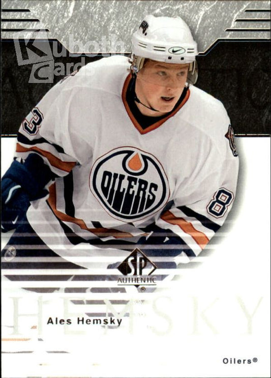 NHL 2003-04 SP Authentic - No 32 - Ales Hemsky