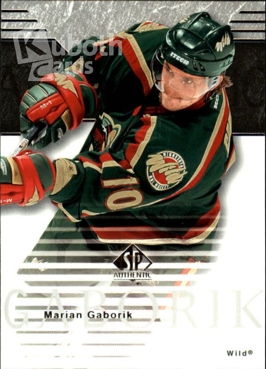 NHL 2003-04 SP Authentic - No 43 - Marian Gaborik