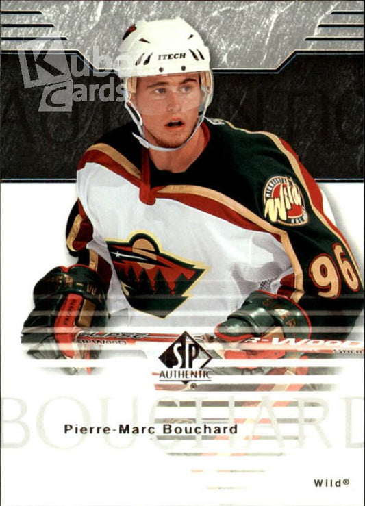 NHL 2003-04 SP Authentic - No 44 - Pierre-Marc Bouchard