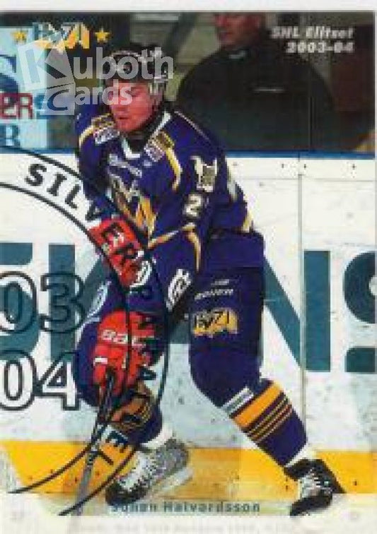 NHLSHL 2003-04 Swedish SHL Elitset Silver Paralell - No 193 - Johan Halvardsson