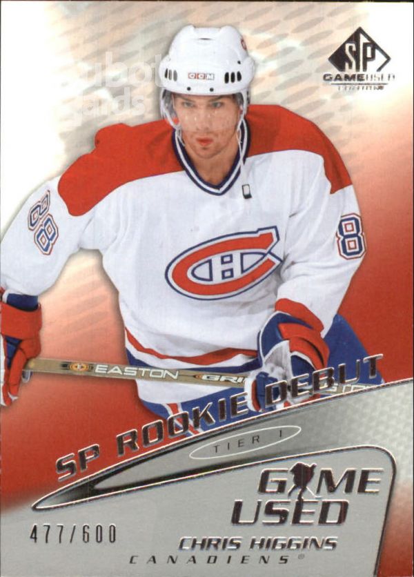 NHL 2003-04 SP Game Used - No 66 - Chris Higgins