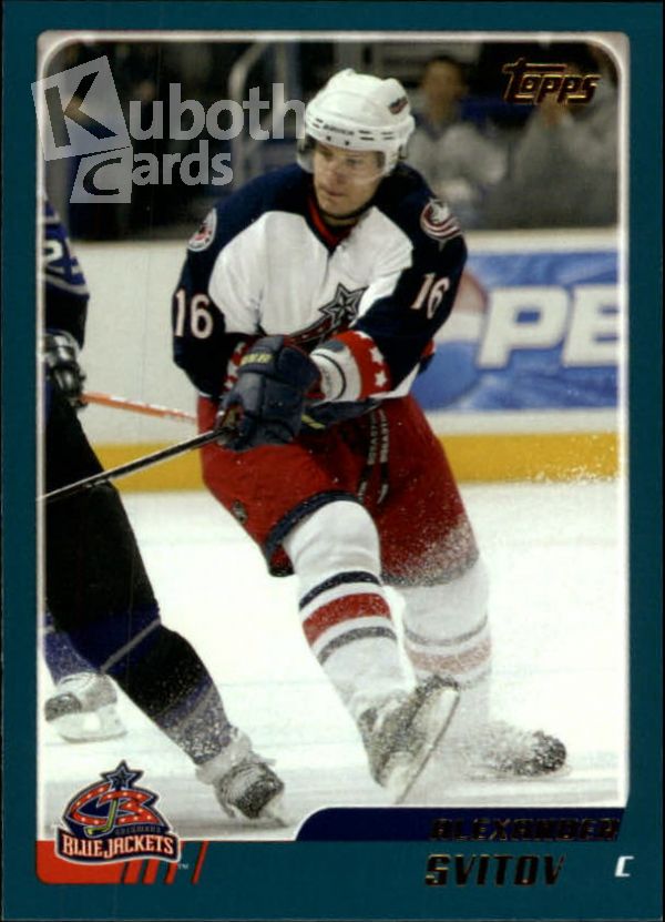 NHL 2003-04 Topps Traded - No TT68 - Alexander Svitov