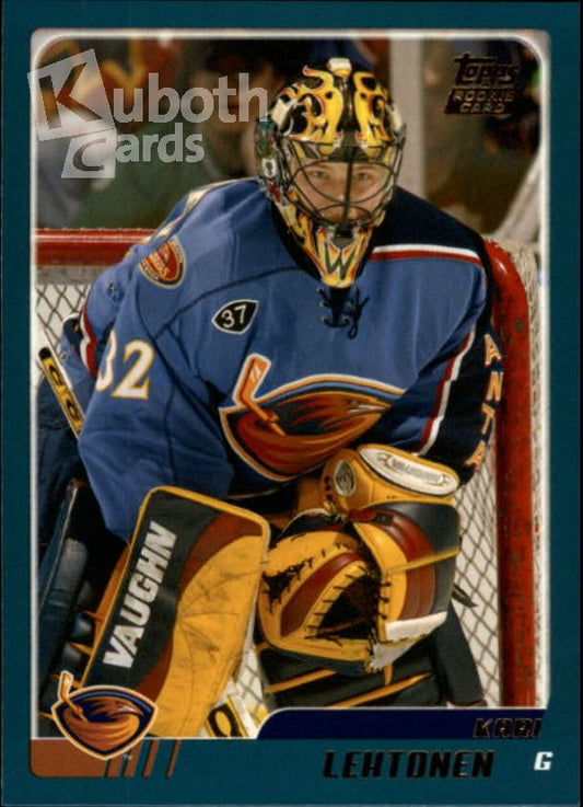 NHL 2003-04 Topps Traded - No TT85 - Kari Lehtonen