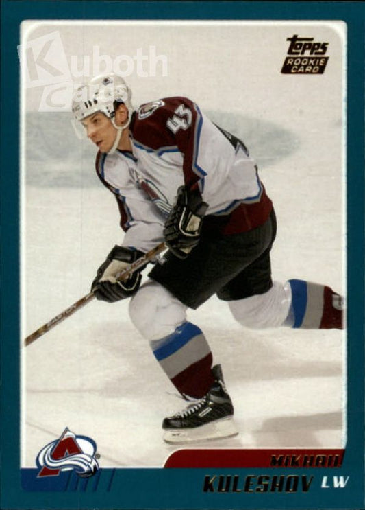 NHL 2003-04 Topps Traded - No TT100 - Mikhail Kuleshov