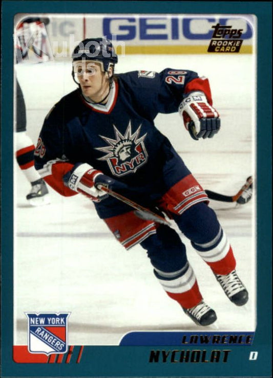 NHL 2003-04 Topps Traded - No TT127 - Lawrence Nycholat