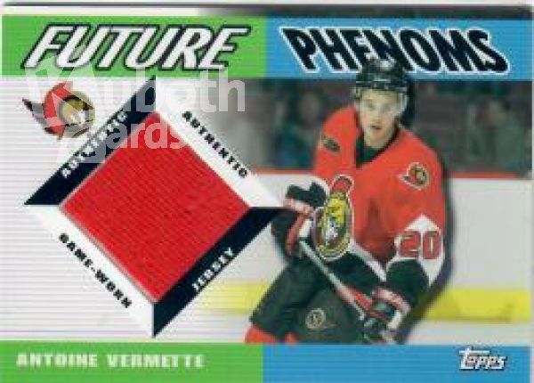 NHL 2003-04 Topps Traded Future Phenoms - No FP-AV - Antoine Vermette