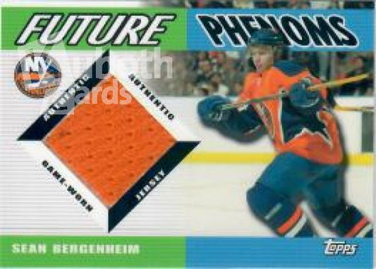 NHL 2003-04 Topps Traded Future Phenoms - No FP-SB - Sean Bergenheim