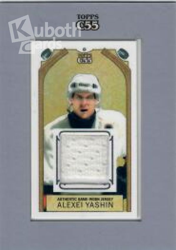 NHL 2003-04 Topps C55 Relics - No TR-AY - Alexei Yashin