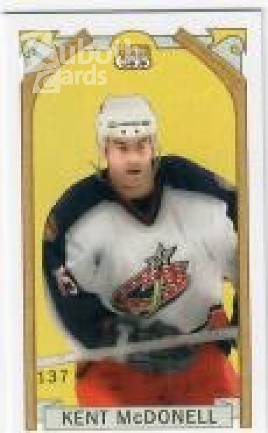 NHL 2003-04 Topps C55 Minis O'Canada Back Black - No 137 - Kent McDonell