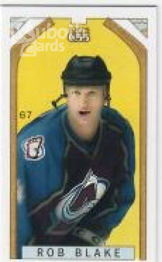 NHL 2003-04 Topps C55 Minis Stanley Cup Back - No 67 - Rob Blake