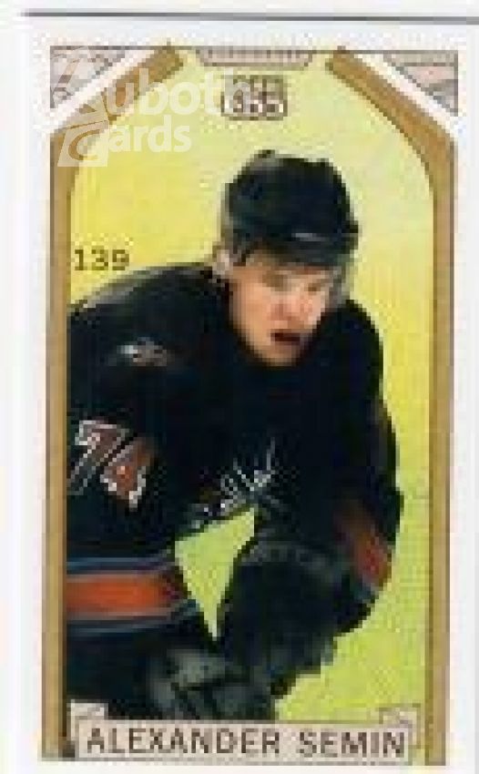 NHL 2003-04 Topps C55 Minis Stanley Cup Back - No 139 - Alexander Semin