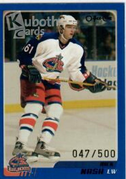 NHL 2003-04 O-Pee-Chee Blue - No 31 - Rick Nash