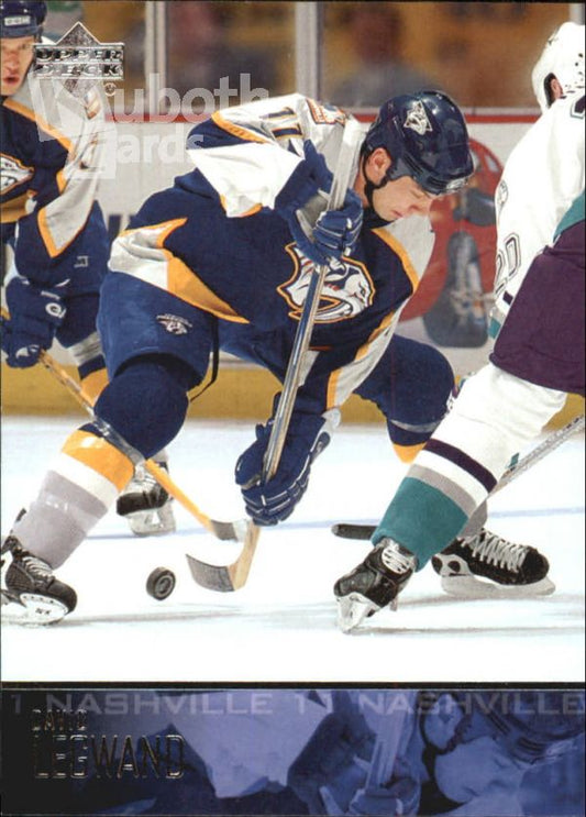 NHL 2003-04 Upper Deck - No 106 - David Legwand