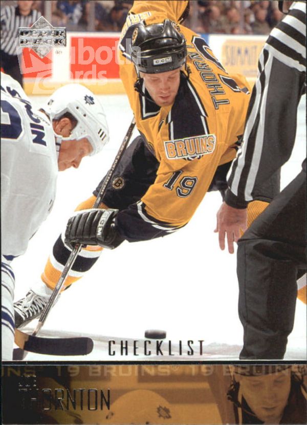 NHL 2003-04 Upper Deck - No 199 - Joe Thornton