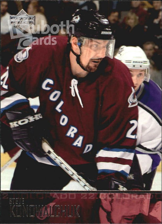 NHL 2003-04 Upper Deck - No 290 - Steve Konowalchuk