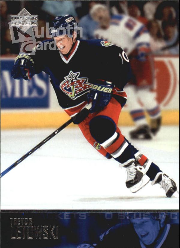 NHL 2003-04 Upper Deck - No. 295 - Trevor Letowski