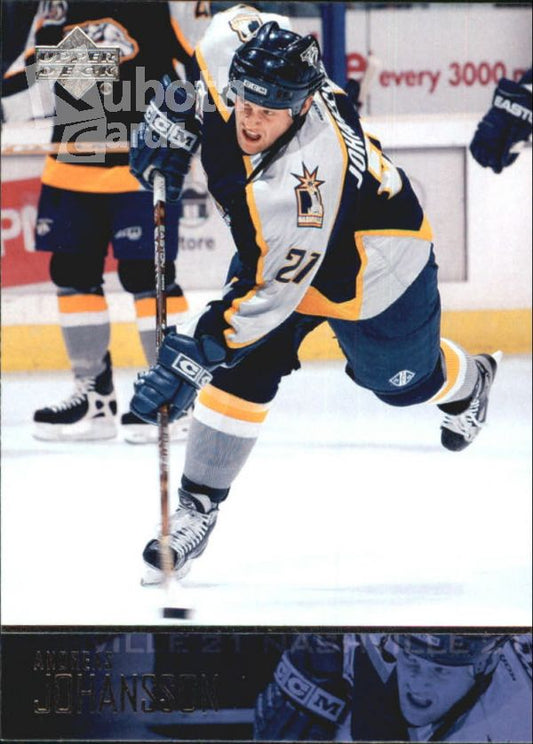 NHL 2003-04 Upper Deck - No 349 - Andreas Johansson