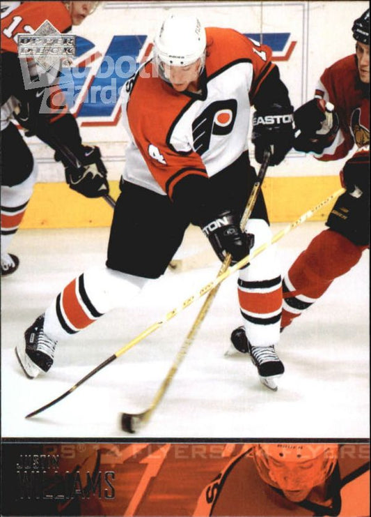 NHL 2003-04 Upper Deck - No. 387 - Justin Williams