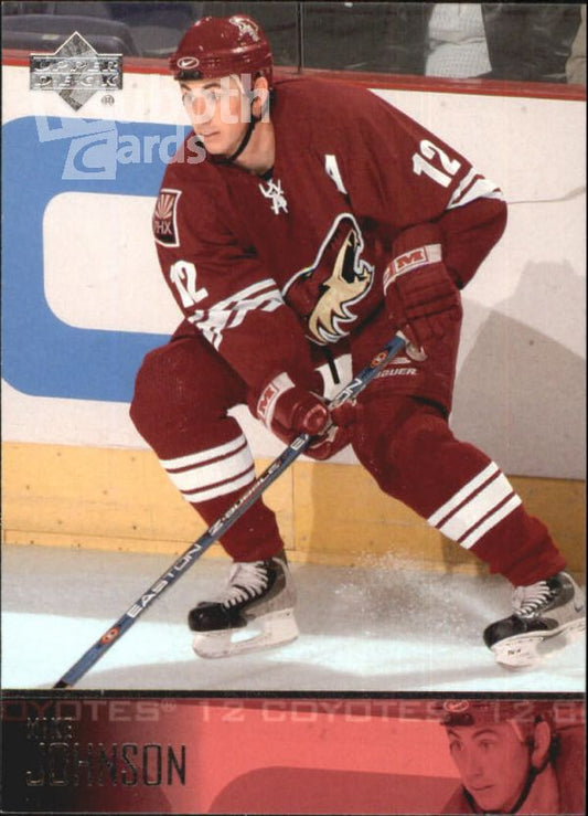 NHL 2003-04 Upper Deck - No. 393 - Mike Johnson