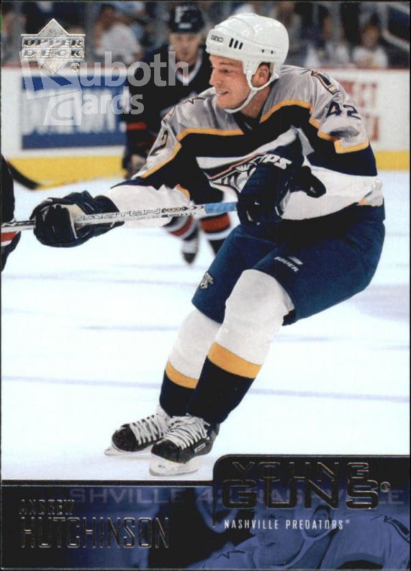 NHL 2003-04 Upper Deck - No 449 - Andrew Hutchinson