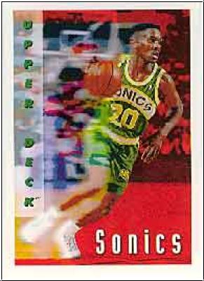 NBA 1992-93 Upper Deck - No. 374 - Gary Payton