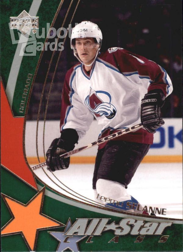 NHL 2003-04 Upper Deck All-Star Class - No AS-6 - Teemu Selanne