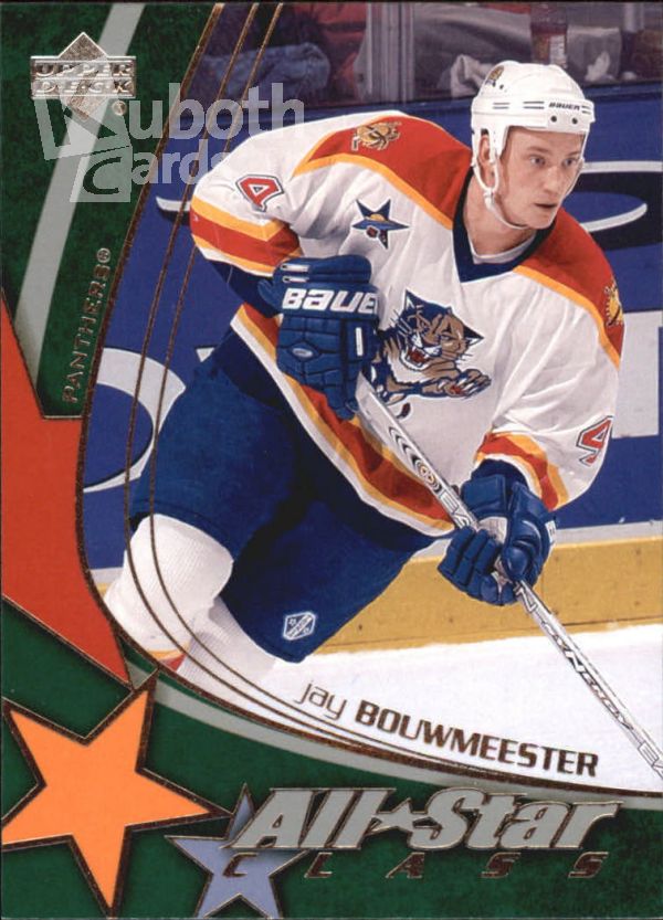 NHL 2003-04 Upper Deck All-Star Class - No AS-12 - Jay Bouwmeester