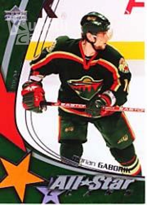 NHL 2003-04 Upper Deck All-Star Class - No AS-14 - Marian Gaborik