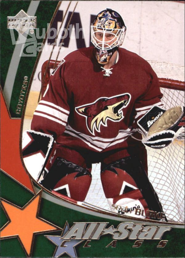 NHL 2003-04 Upper Deck All-Star Class - No AS-22 - Sean Burke