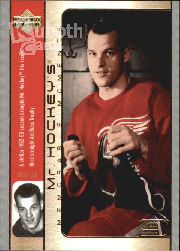 NHL 2003-04 Upper Deck Mr. Hockey - No GH5 - Gordie Howe