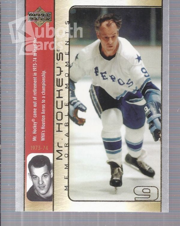 NHL 2003-04 Upper Deck Mr. Hockey - No GH17 - Gordie Howe