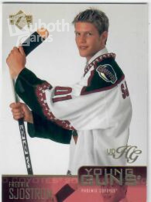 NHL 2003-04 Upper Deck HG - No 455 - Fredrik Sjostrom